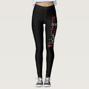 Es ist tödlich, einen Krieg ohne den Willen zu füh Leggings