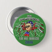 Es ist Trumpantula! Button (Vorne & Hinten)