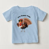 Es ist Türkei Time Baby T - Shirt (Vorderseite)