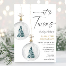 Es ist Twins Winter Weihnachtsdusche