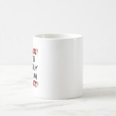 Es ist Typ hier Kaffeetasse (Mittel)
