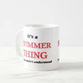 Es ist und schwimmen, Sie würden es nicht verstehe Kaffeetasse (Vorderseite Links)