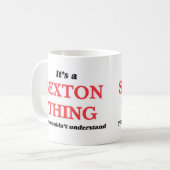 Es ist und Sexton, Sie würden es nicht verstehen Kaffeetasse (Vorderseite Links)