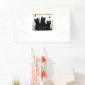 Es ist unheimliche Jahreszeit schwarze Katzen Klas Banner (Insitu)
