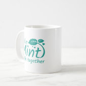Es ist uns prächtig, zusammen zu sein kaffeetasse (Vorderseite Links)