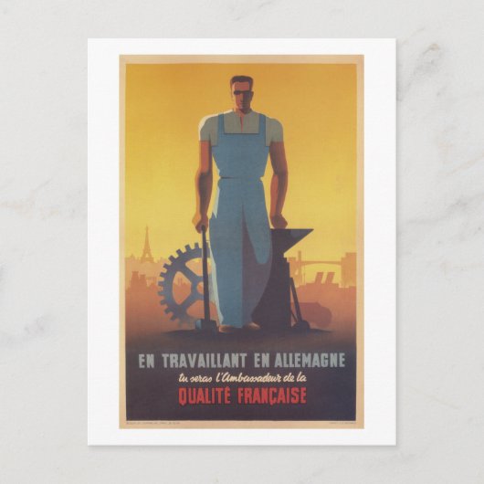 Es ist unsere Flagge. Kämpfe darum! Work_Propagand Postkarte (Vorderseite)