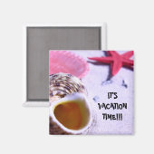 ES IST URLAUBSZEIT!!! MAGNET (Vorderseite/Rückseite)