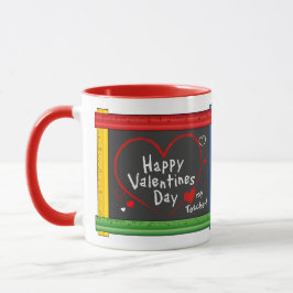 Es ist Valentinstag und ich Liebe mein Lehrer! Mug Tasse