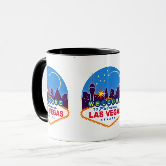 Es ist Vegas Baby Coffee Tasse (Vorderseite Links)
