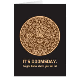 Es ist Verdammnis. Weißt du, wo deine Katze ist?