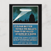 Es ist viel besser, den Kugeln zu begegnen... Postkarte (Vorderseite)