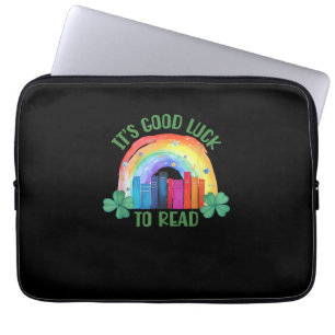 Es ist Viel Glück, St Patrick's Day Teacher Li zu Laptopschutzhülle