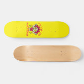 ES IST VIEL ZU MENSCHEN AUSSERHALB lustig niedlich Skateboard (Horizontal)