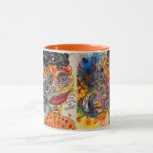 "Es ist viel zu voll hier!" Tasse von Getränken (Zentrum)