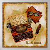 Es ist Vintag geschrieben Poster (Vorne)