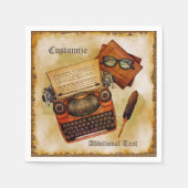 Es ist Vintag geschrieben Serviette (Vorderseite)