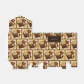 Es ist Vintag Zelt geschrieben Geschenkschachtel (Ungefaltet)