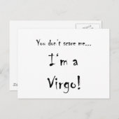 Es ist Virgo-Sache! Postkarte (Vorne/Hinten)