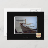 Es ist vorbei an meinem Abendessen Postkarte (Vorne/Hinten)