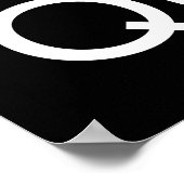 Es ist vorbei, wenn Sie aufhören oder verlieren - Poster (Ecke)