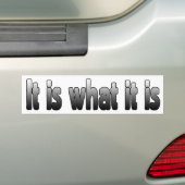 Es ist, was es ist autoaufkleber (Auf Auto)