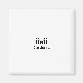 Es ist, was es ist Magnet