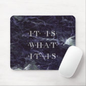 Es ist, was es ist mousepad (Mit Mouse)