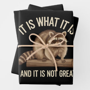 Es ist was es ist und es ist kein großartiger Wasc Geschenkpapier Set