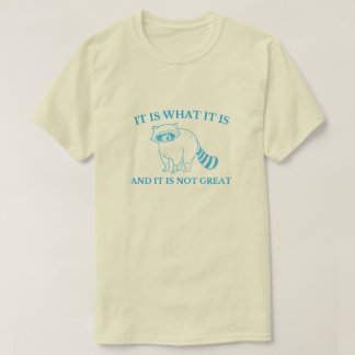 Es ist, was es ist, und es ist nicht toll Zeichnen T-Shirt