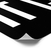 Es ist, was es lustige Zitate weiß Poster (Ecke)