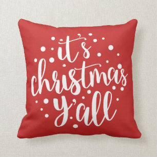 Es ist Weihnachten, das Sie modernes Skript Pillow Kissen