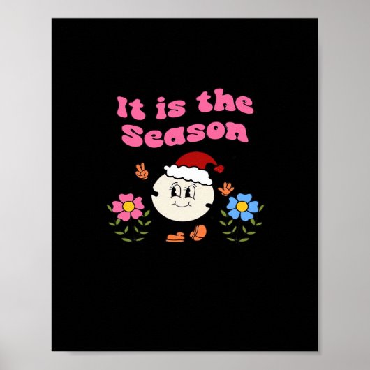 Es ist Weihnachten der Jahreszeit Poster (Vorne)