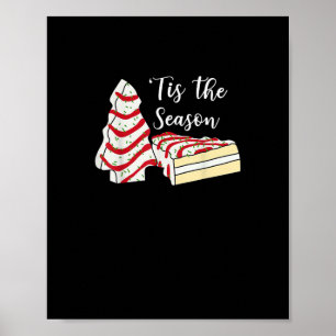 Es ist Weihnachtsbaum-Kostüm Lustige Grafik Poster