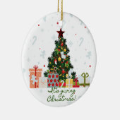 Es ist Weihnachtsschmuck geben (Rechts)