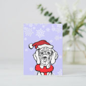 Es ist Weihnachtszeit Feiertagspostkarte (Stehend Vorderseite)