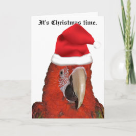 Es ist Weihnachtszeit-Gruß-Karte Feiertagskarte