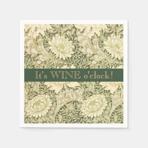 Es ist Wein O'clock Cocktail Serviette