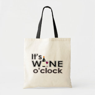 Es ist Wein-Uhr-Taschen-Tasche Tragetasche
