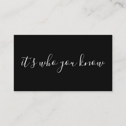 es ist, wem Sie Empfehlungsprogramm kennen Empfehlungskarte (Vorderseite)