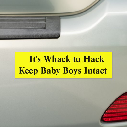 Es ist Whack zu intakten HackKeep Babys Autoaufkleber (Auf Auto)