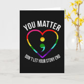 Es ist wichtig, dass du deine Geschichte nicht las Karte (Gelbe Blume)