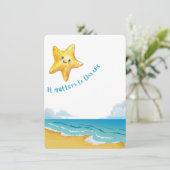 Es ist wichtig für diese eine Sternengeschichte. (Stehend Vorderseite)