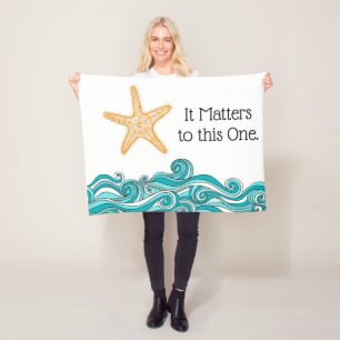 Es ist wichtig für diesen einen Starfish Fleecedecke