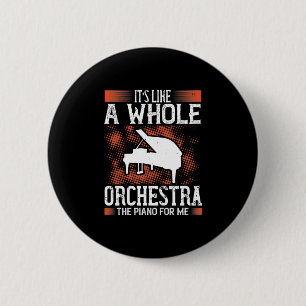 Es ist wie ein ganzes Orchester, das Klavier für m Button