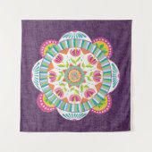 Es ist wie Frida III Wandteppich (Vorderseite)