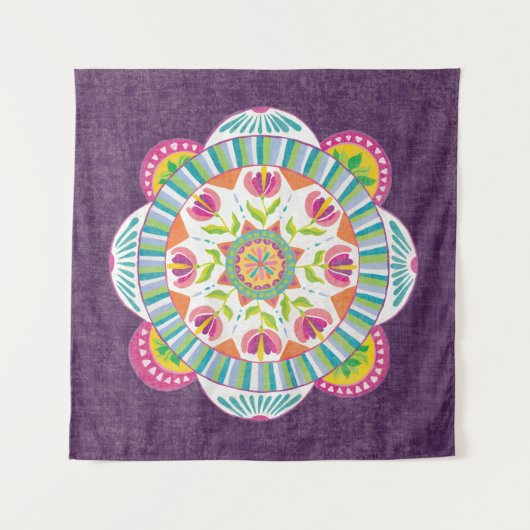 Es ist wie Frida III Wandteppich (Vorderseite)