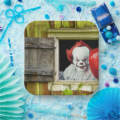 Es ist wieder dieser Clown. Pappteller (Party)