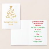 Es ist wieder einmal folienkarte (Anzeige)