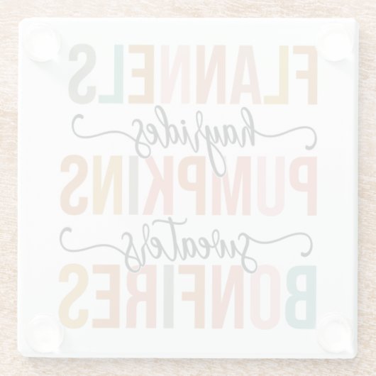 Es ist wieder Fall Glasuntersetzer (Rückseite)