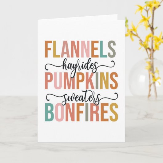 Es ist wieder Fall Karte (Gelbe Blume)